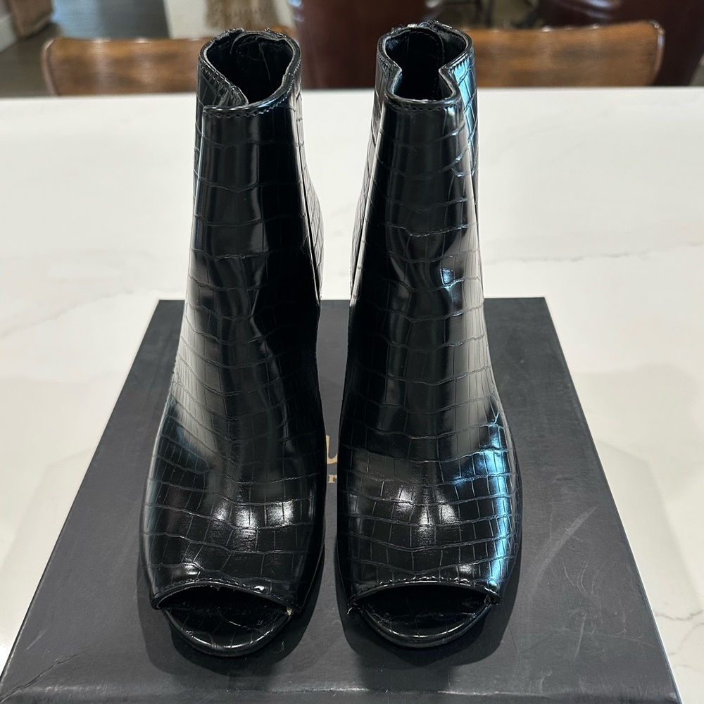 Women’s Charles David open toed booties